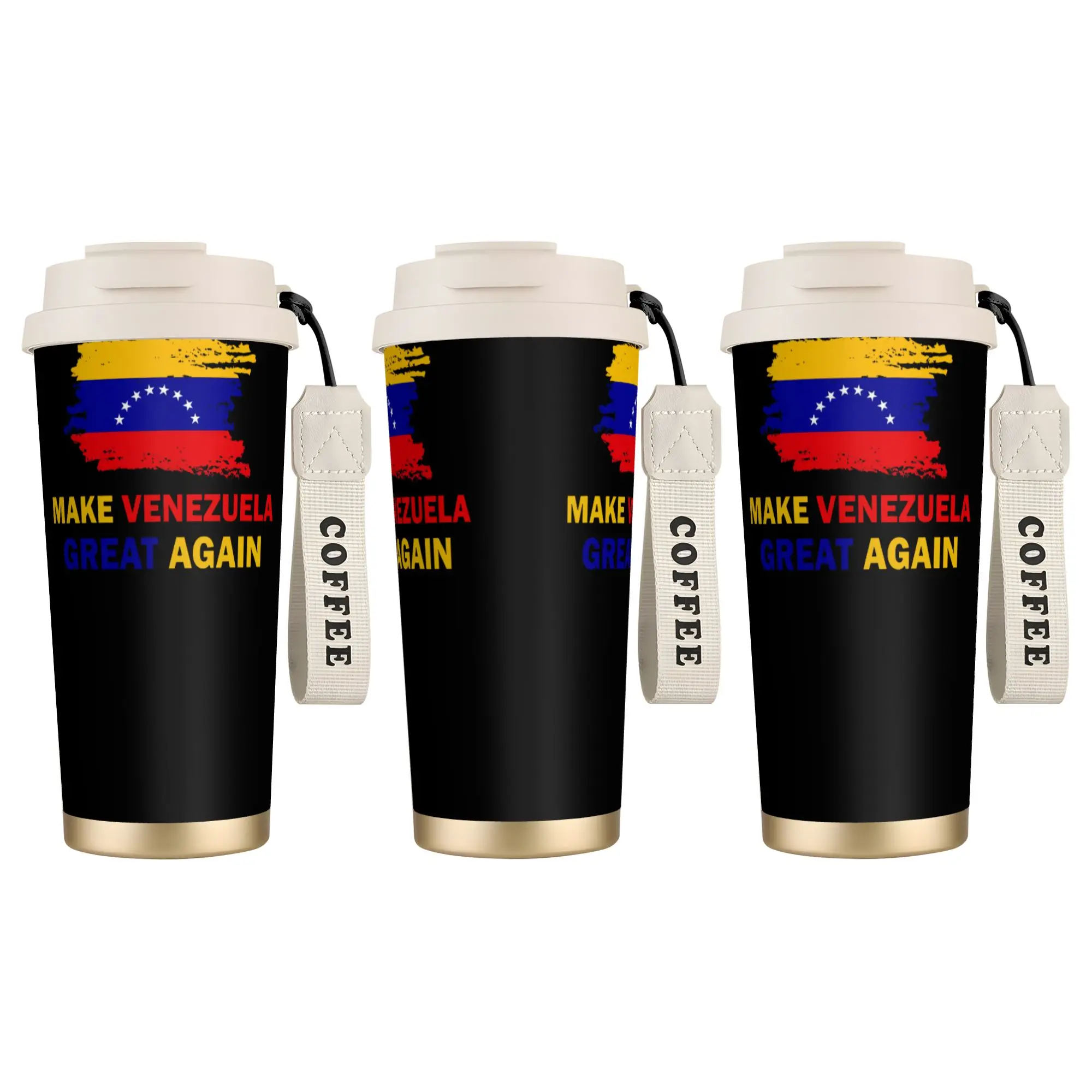 Make Venezuela Great Again 316 Stainless Steel Tumbler  Travel Coffee Mug With Lid 20oz Car Mugs Cold and Hot Water Bottle