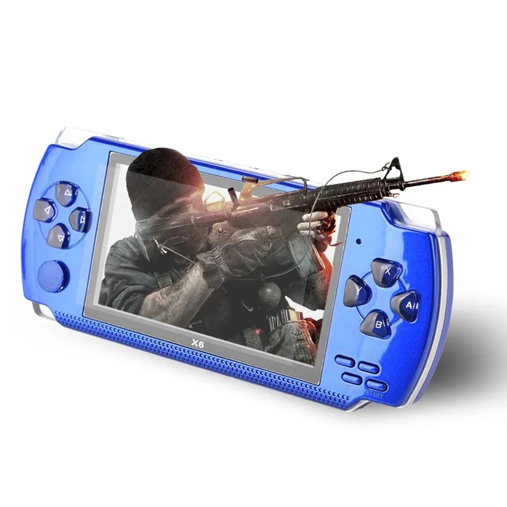 

2000 in 1 Classic 4.3" Handheld Game Console Portable Games Console 8GB Retro Support Camera for Fc/Nes/Gbc/Gba/Md Kid Boy Gifts