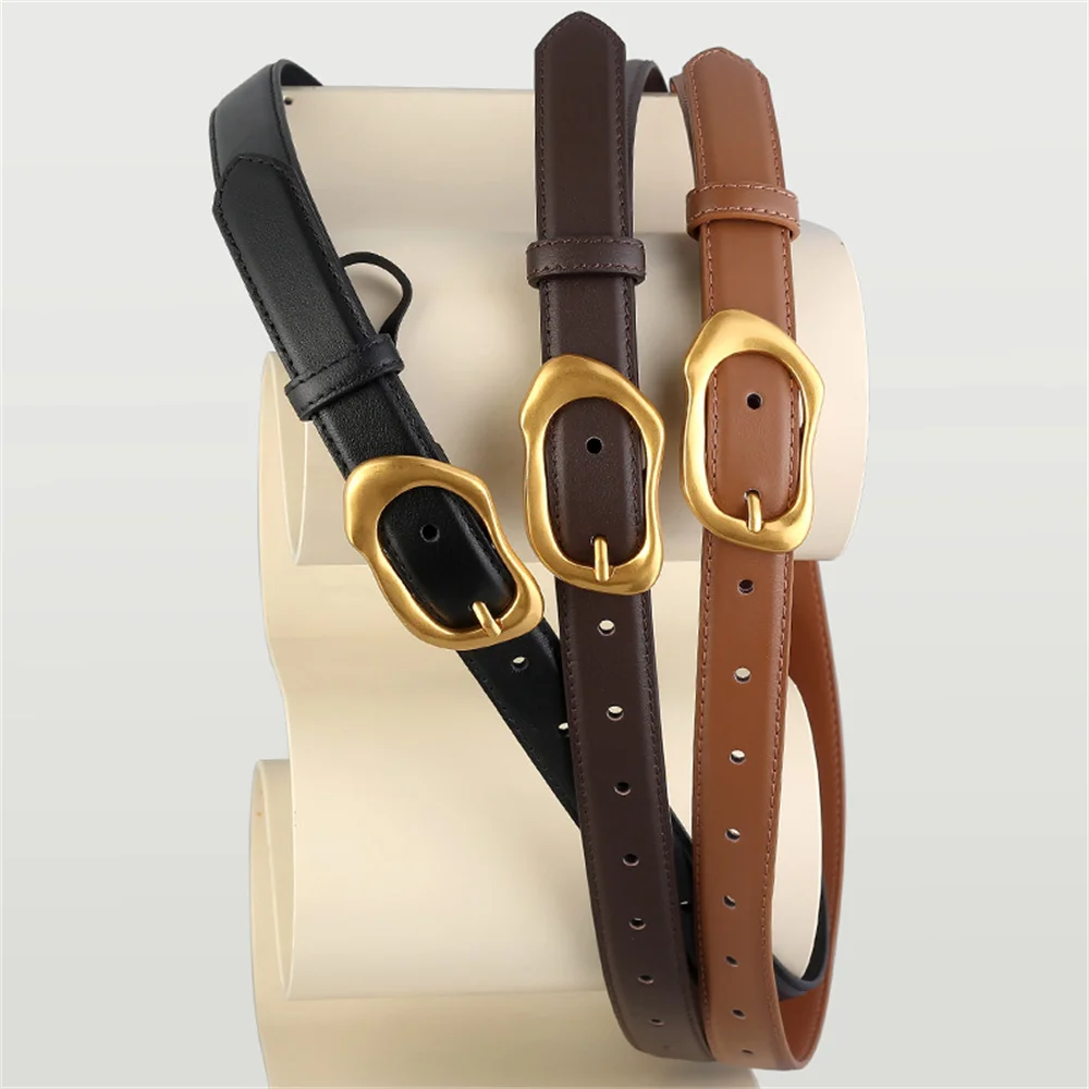women's-korean-style-genuine-leather-cummerbunds-female-dress-corsets-waistband-belts-gold-color-buckle-decoration-narrow-belt