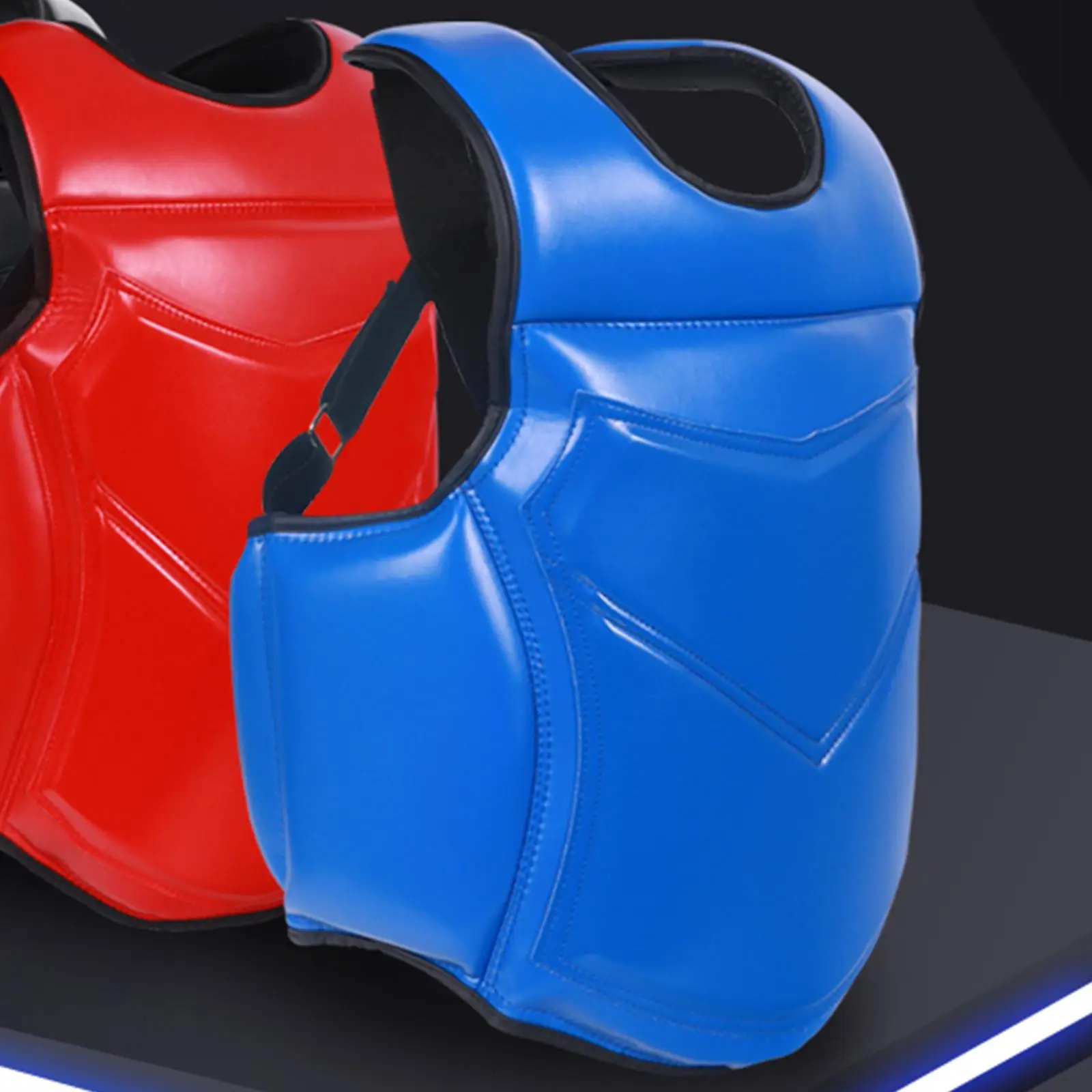 

Защита груди для карате, бокса, регулируемая, легкая, для спаррингов, кикбоксинга, ММА, муай-тай, фитнеса