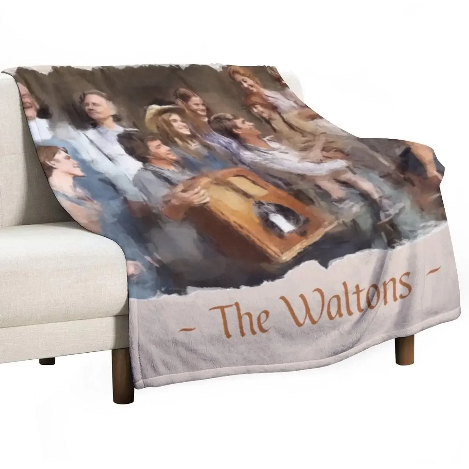 The Waltons TV Show Throw Blanket Soft Flannel Fabric Blankets