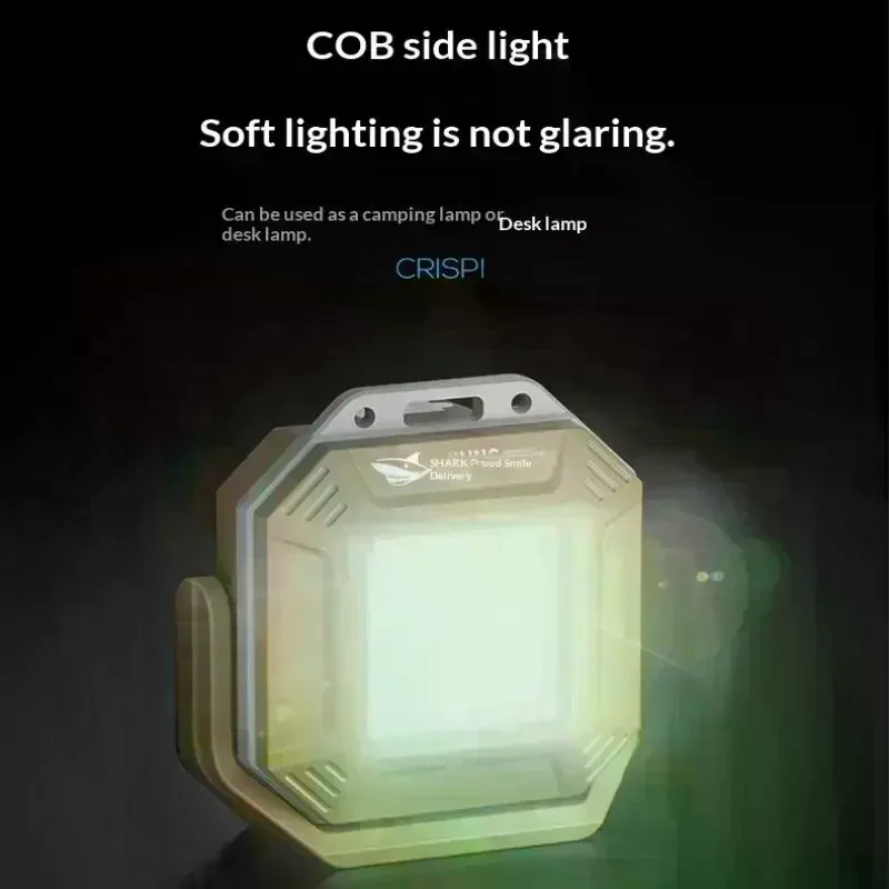 

1 шт. перезаряжаемый светодиодный рабочий фонарь, водонепроницаемая инспекционная лампа с магнитным основанием для ремонта автомобилей, экстренных случаев и использования в мастерских