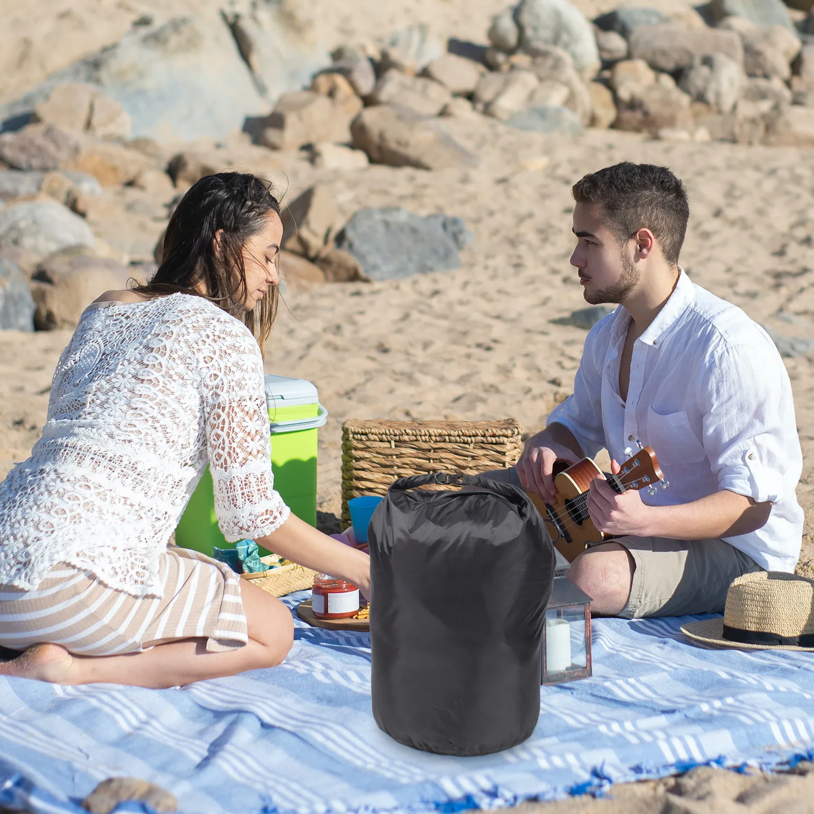 

Водонепроницаемая сумка-гермомешок большой вместимости, легкий складной плавающий рюкзак для каякинга, рафтинга, гребли, кемпинга, сплавов