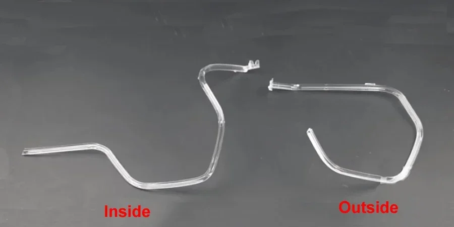 For BMW 4 Series M4 F32 2017 2018 2019 High Configuration DRL Daytime Running Light Guide Plate Headlight Tube Lights Bar Strip
