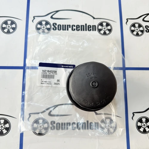 Imagen 2 del producto Conjunto de cubierta de filtro de aceite 1621843208 para Ssangyong, todos los coches, Kyron Actyon, Rexton, Musso, Etc., Istana Mb100