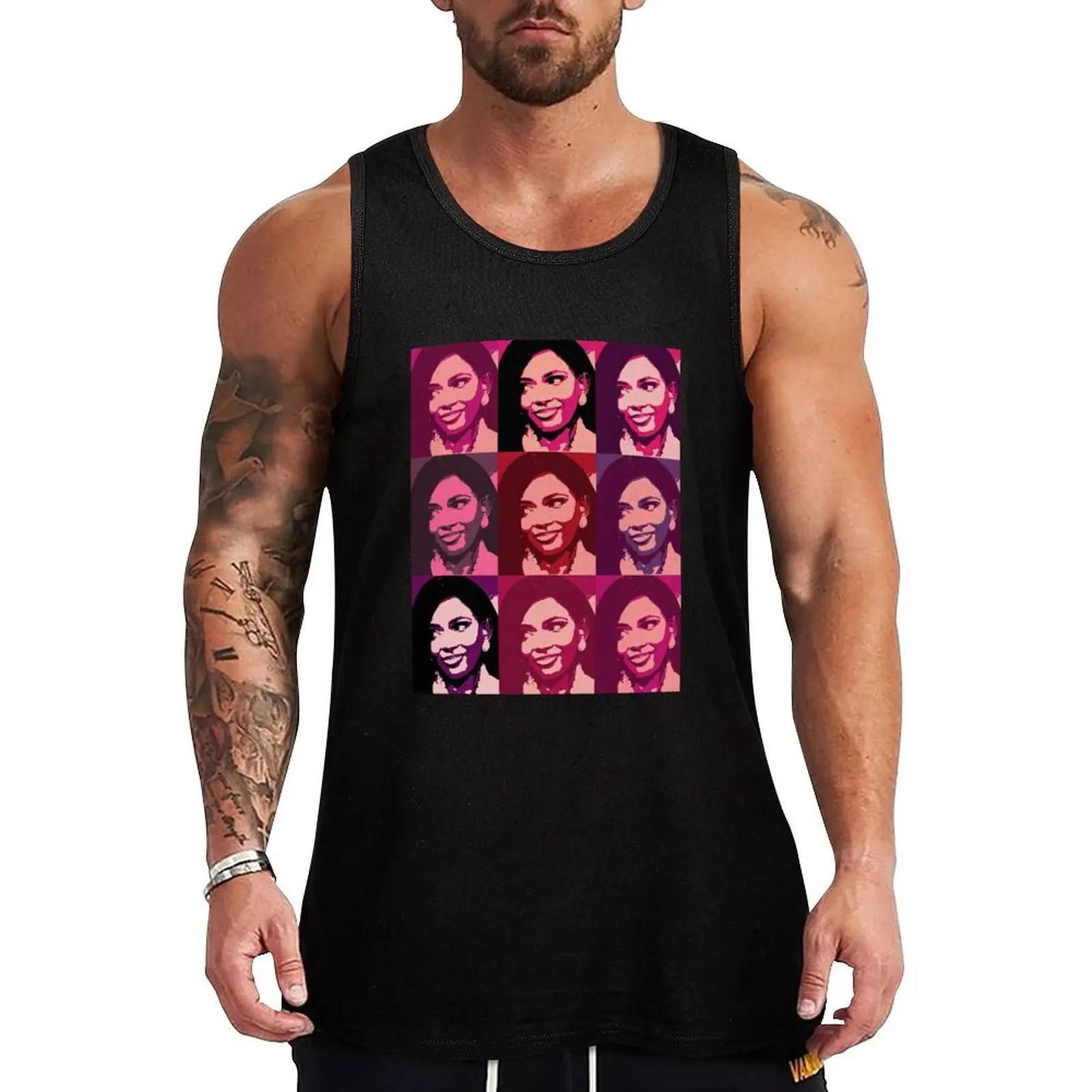 

I love Jasmine Crockett - Superstar Tank Top basketball training weight vest Working vest