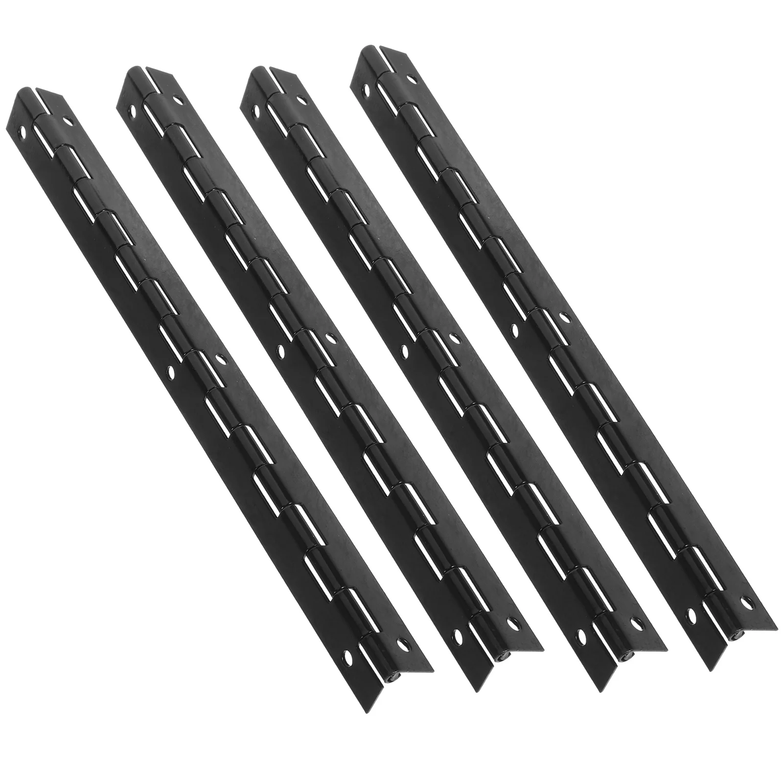

4 Pcs Wooden Box Hinge Piano Furniture Hinges Jewelry Case Iron Small Continuous Metal for Crafts