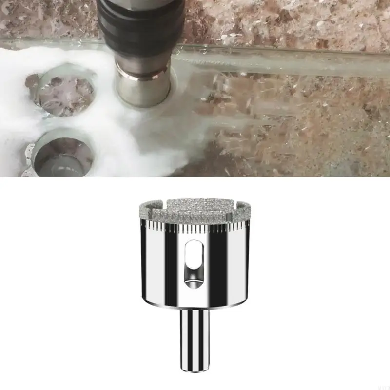 Versatile punta da trapano con diamanti, apri professionale per lavorazione del vetro, lucidatura perline, precisa e