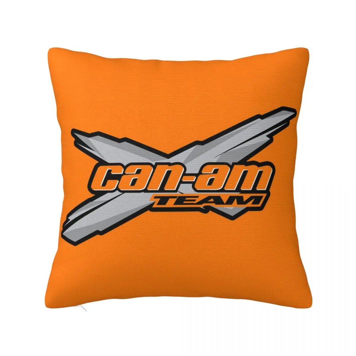 BRP ATV Can-Am Logo Pillowcase Printing Polyester Cushion Cover Decorations Pillow Case Cover Home Zipper 40*40cm