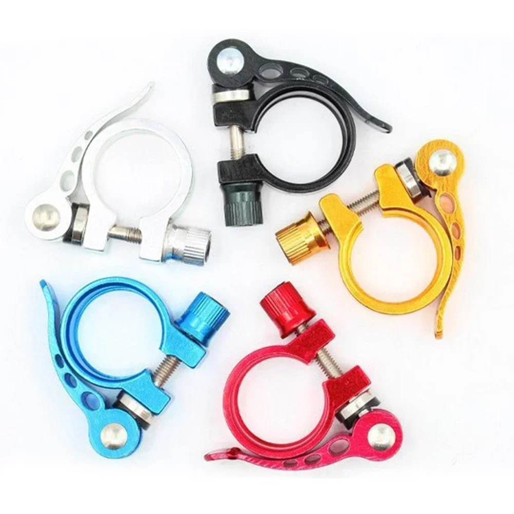 

Bicycle Seatpost Clips Saddle Clips Quick Release Spares MTB Tube Clamp Bicycle Accessories Quick Release Easy Install Bike Part