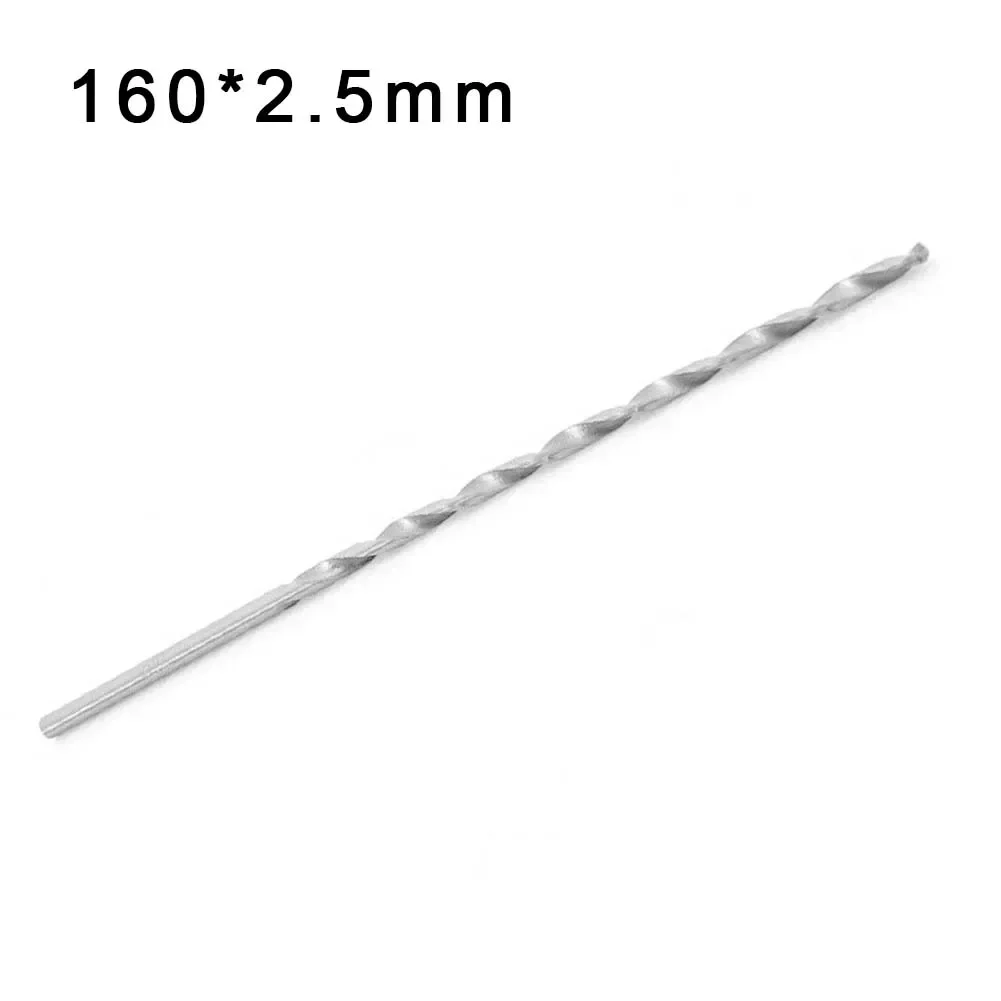 1pc 2.5/3.5/4.5/5.5/6.5mm HSS Drill Bit Extra Long Twist Metal Bits 160/200/250/300mm Hole Saw Plastic Wood Hole Opener Drillin