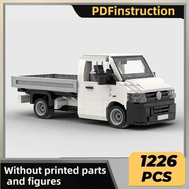 

Модель городского автомобиля Moc, строительные кирпичи T5, транспортер, планшетная технология, модульные блоки, подарки, рождественские игрушки, наборы «сделай сам», сборка