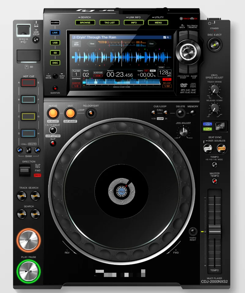 Pioneer CDJ-2000 nexus ジョグダイヤル液晶に使用感あり Tela LCD para Pioneer CDJ-2000NXS2 CDJ-2000 NEXUS 2 PAINEL DE