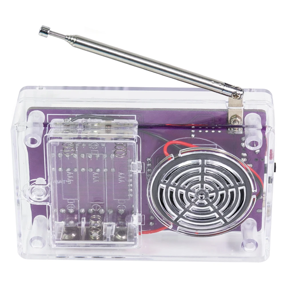 Upgraded FM Radio RDA5807 Diy Kit Electronic Adjustable 87-108MHz Display New Soldering Practice DIY Electronic Components Kit image 2