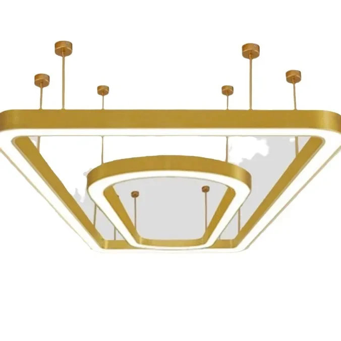 Cake shop Rectangle shape lamp Restaurant baking Gold shop Lighting fixture