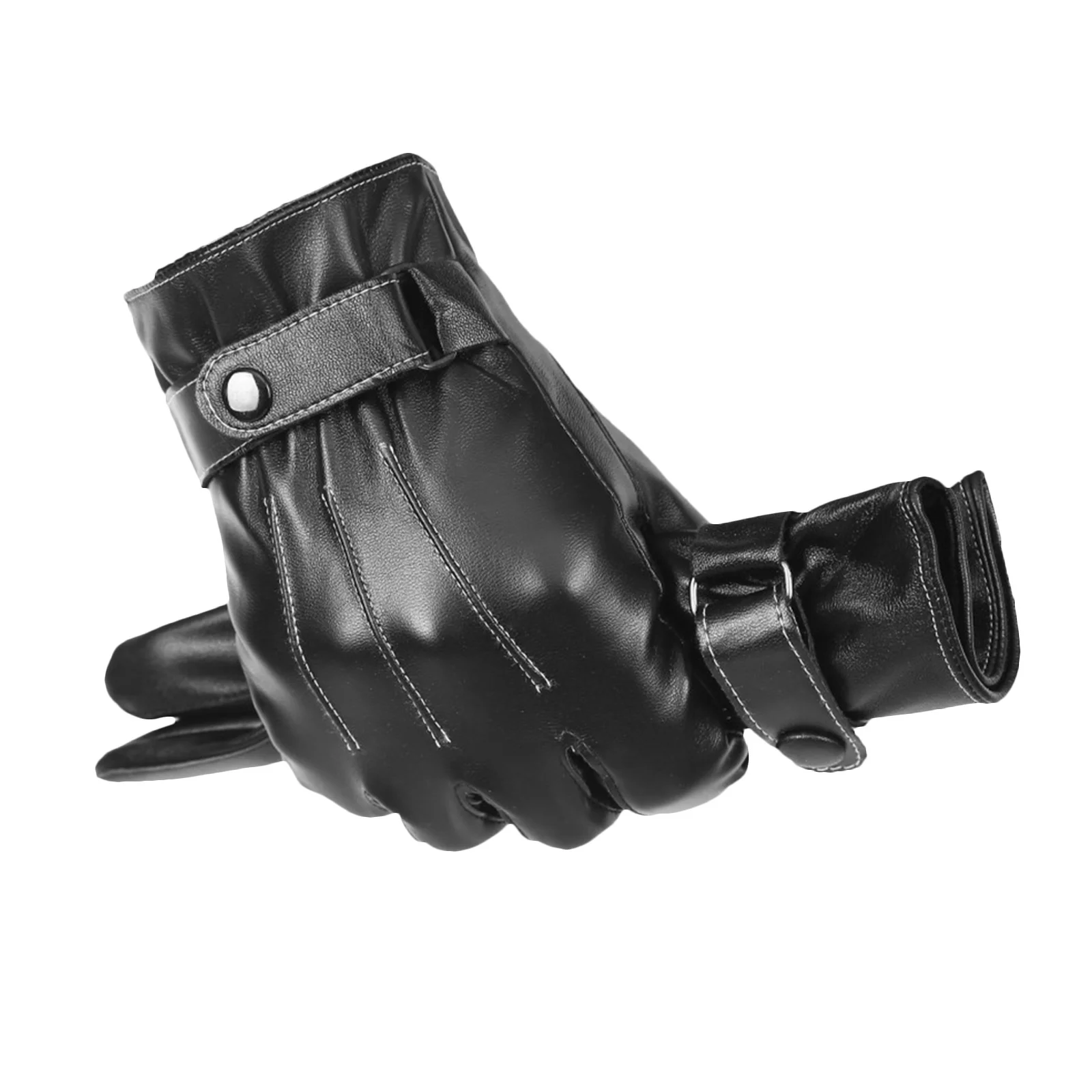 

Thicken Winter Gloves Touch Screen Gym Workout Sports Waterproof for Cycling Climbing Hiking Black Outdoor Gloves