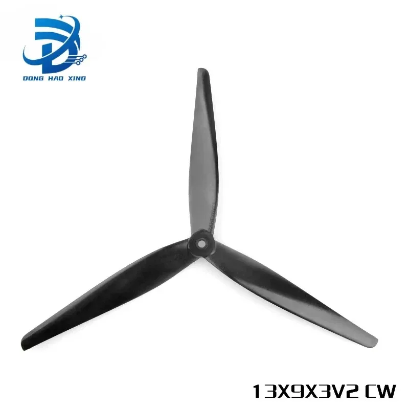 ل HQPROP HQ X-Class Prop 13X9X3 V2 الأسود الكربون عززت النايلون 13 بوصة المروحة ل RC نموذج الطائرة بدون طيار أجزاء