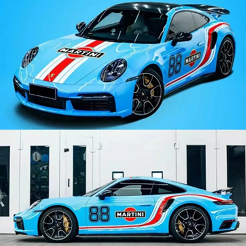 

New car sticker FOR Porsche 911Turbo S body exterior modification sports racing fashion Vinyl Decor accessories