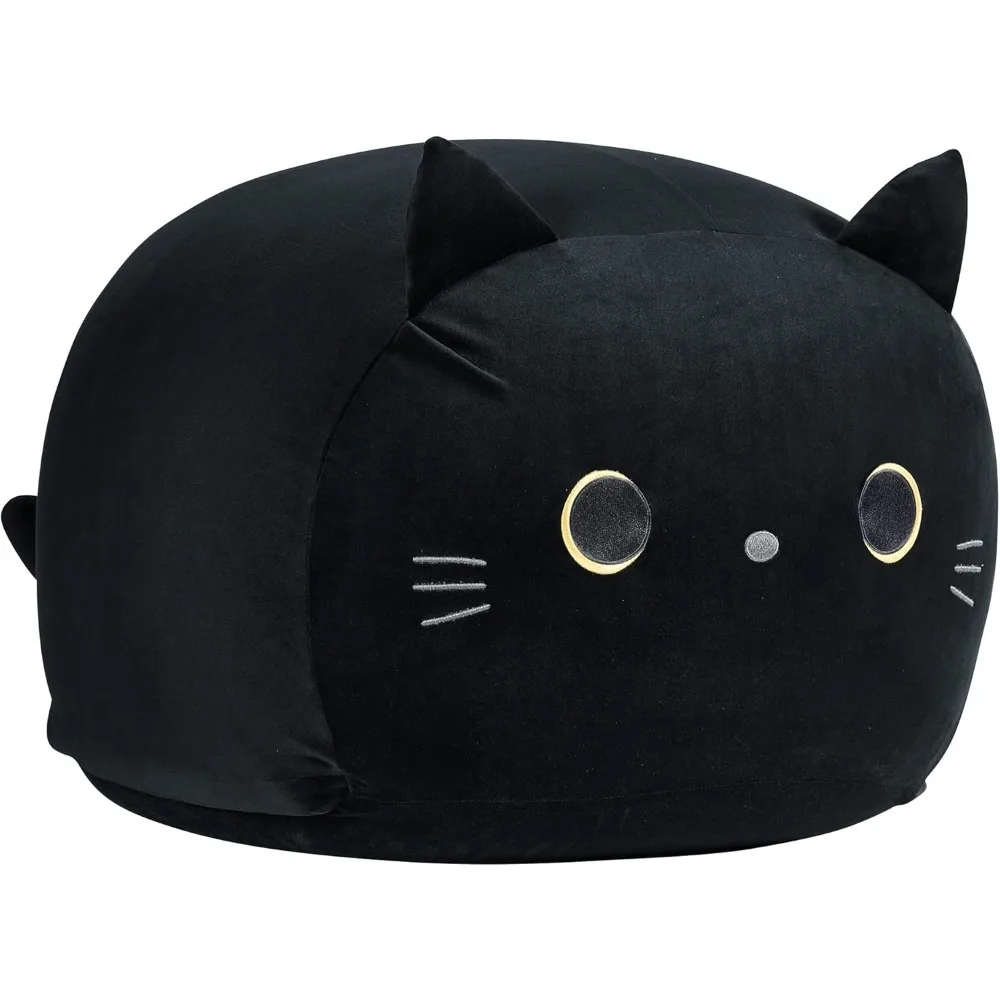 

Сумка-погремушка для хранения чучел, чехол на стул для детей, органайзер для игрушек с черным котом без наполнения