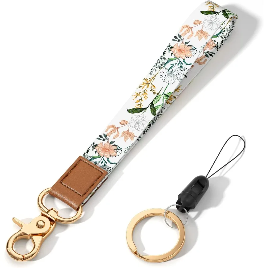 

Wrist Lanyard Key Chain Cute Wristlet Strap Keychain Holder for Women Men Car Keys ID Badges Card Wallet Phone Camera