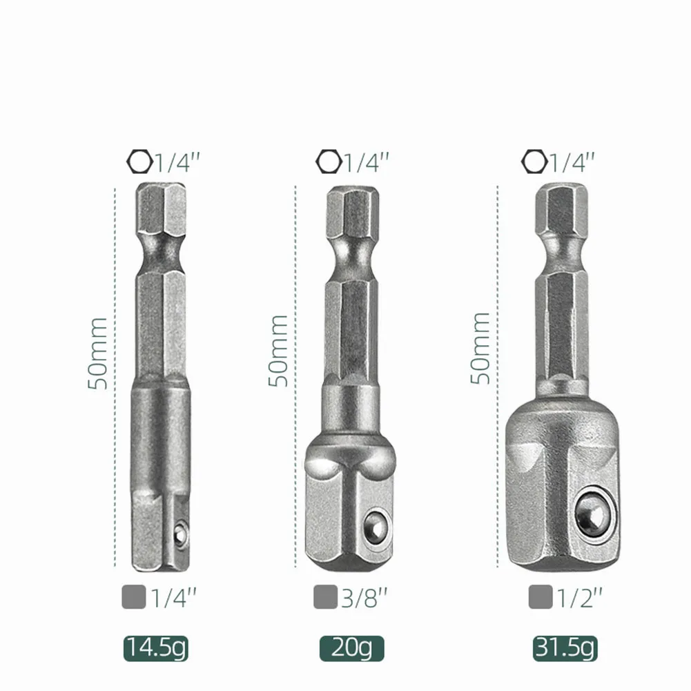 เจาะ Bits Extension Hex Shank เจาะ Bits สปริงโหลด Ball Bearing มาตรฐานเจาะ Chucks หัวเจาะอะแดปเตอร์ซ็อกเก็ต