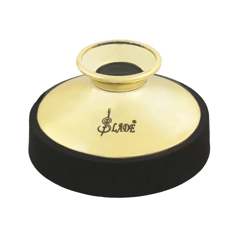 

Saxophone Mute Instrument Part for Dampener Golden Plastic Accessories Alto