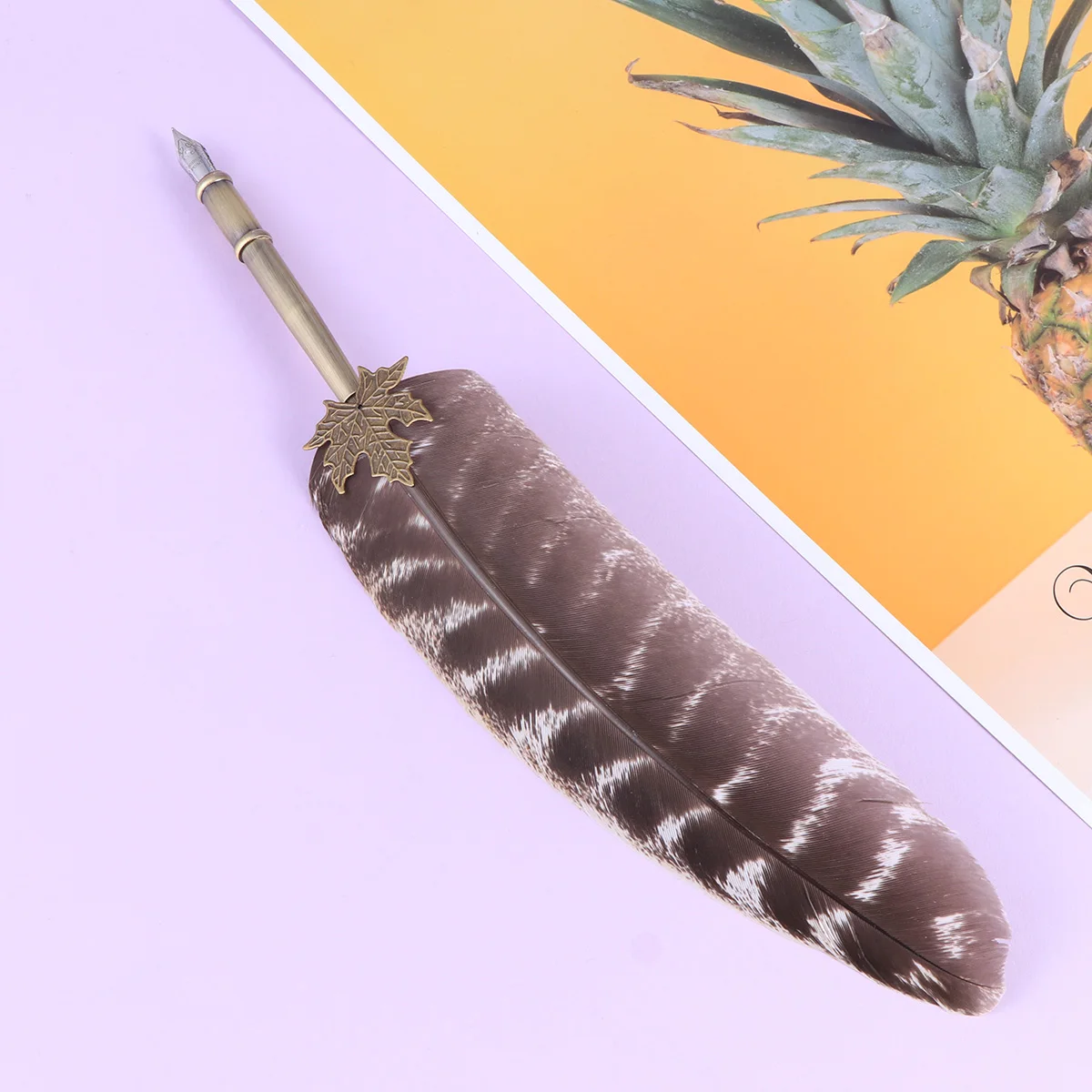 

Retro Vintage Dip Pen Design Beautiful Decorative Writing Tool for Wedding Home School Party Ballpoint Pen Stationery