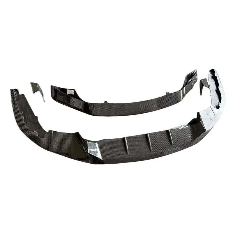 

For Lamborghini Huracan EVO RWD PK Style Dry Carbon Fiber Lip Front Bumper Splitter Bodykit