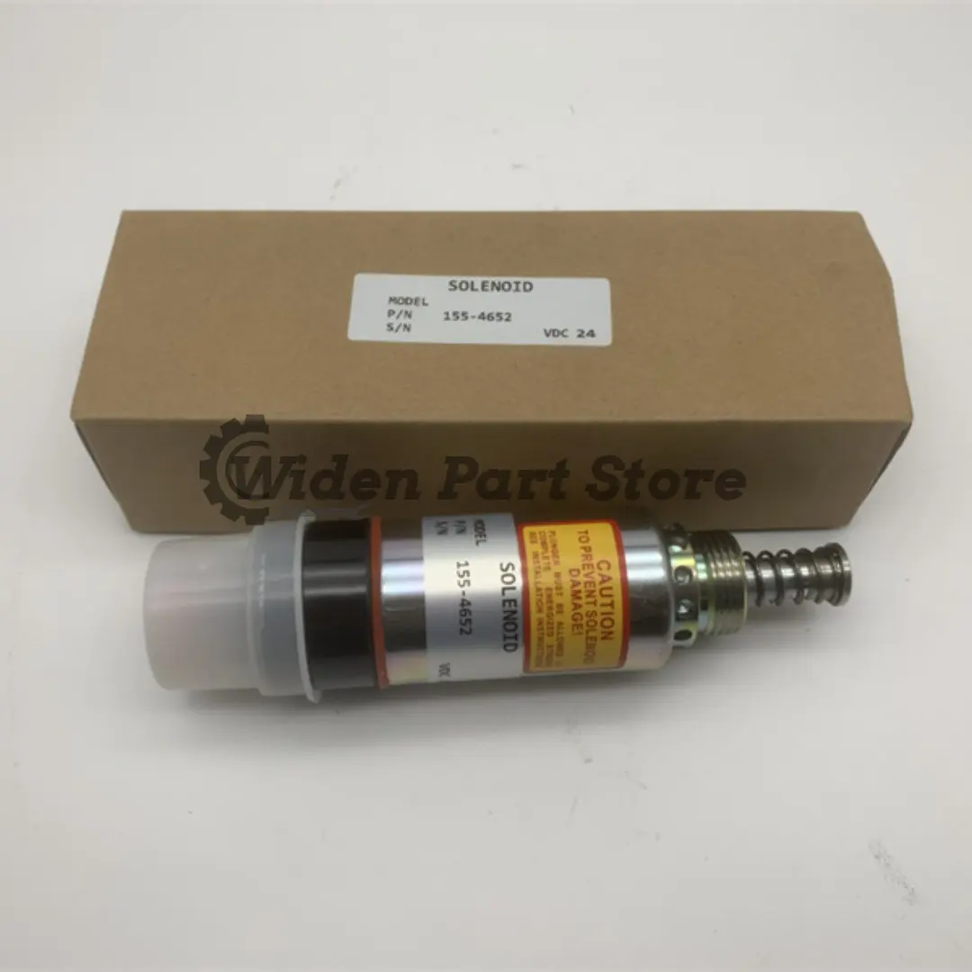 

Stop Solenoid 155-4652 24V For Caterpillar Motor Grader 135H 120HNA 135HNA 120H Track Excavator 320BS 322C 325B 322C