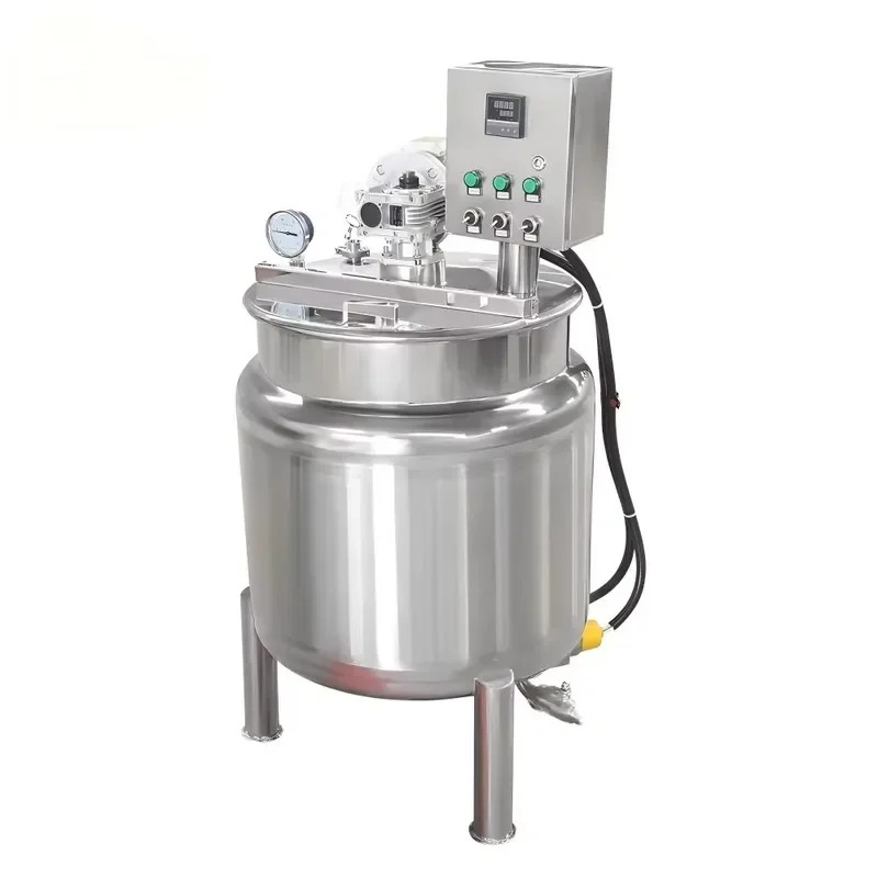 Automatic Honey Filter Mixer 50L-180L Processing Homogenizer Wall Breaker Heating Tank 110V 220V