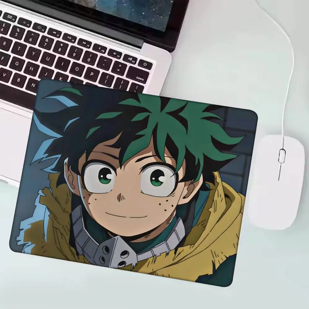 

1 шт. аниме Izuku коврик для мыши маленький LockEdge для геймеров коврик для компьютерного стола прямоугольный противоскользящий резиновый коврик