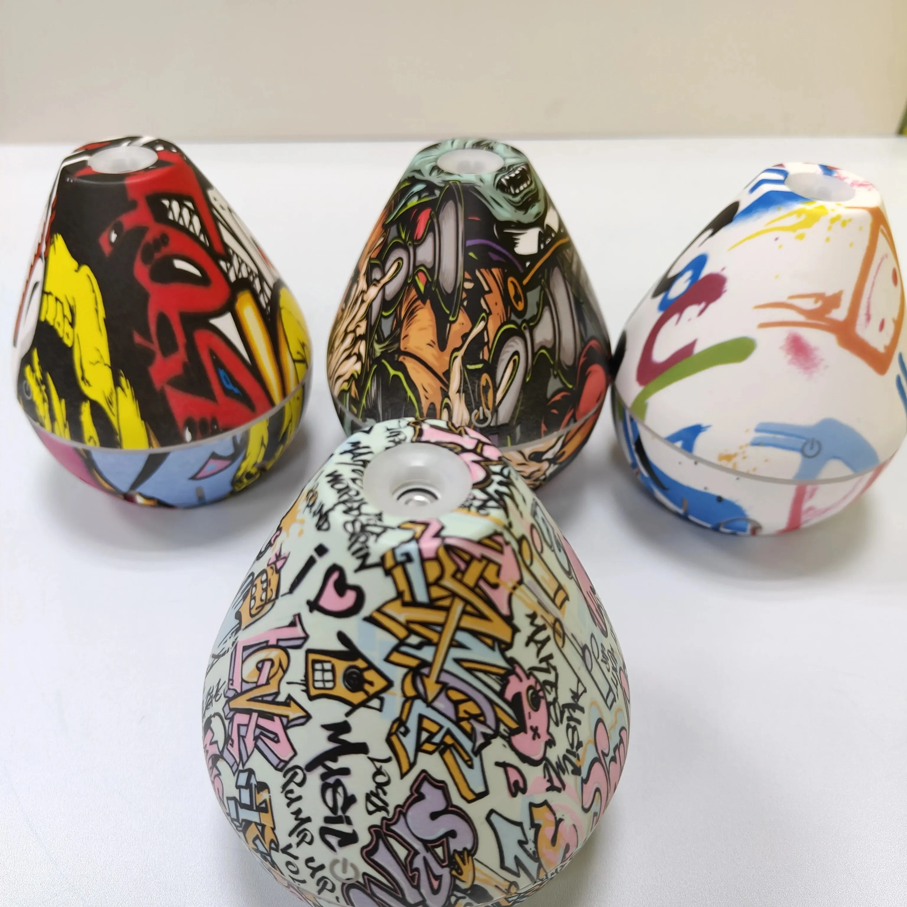 مرطب ضوء محيطي ملون USB إبداعي ، مرطب هواء ضباب بارد للاستخدام المنزلي والمكتب ، جديد