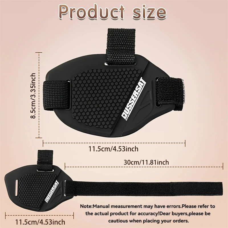 Motorcycle Shift Pad Gear Shoes Protective Motorbike Gears Shifter Men Waterproof Protector Motocross Boots Cover Accessories