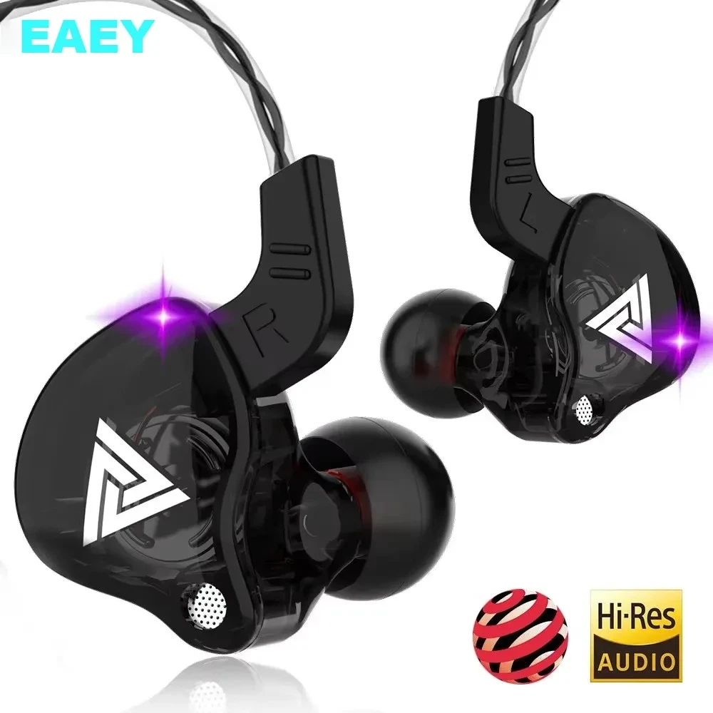 Gaming Earbuds with Mic Universal 3.5mm Jack HiFi Sport Headphones in Ear Earphones for Running Stereo Bass Music Headset