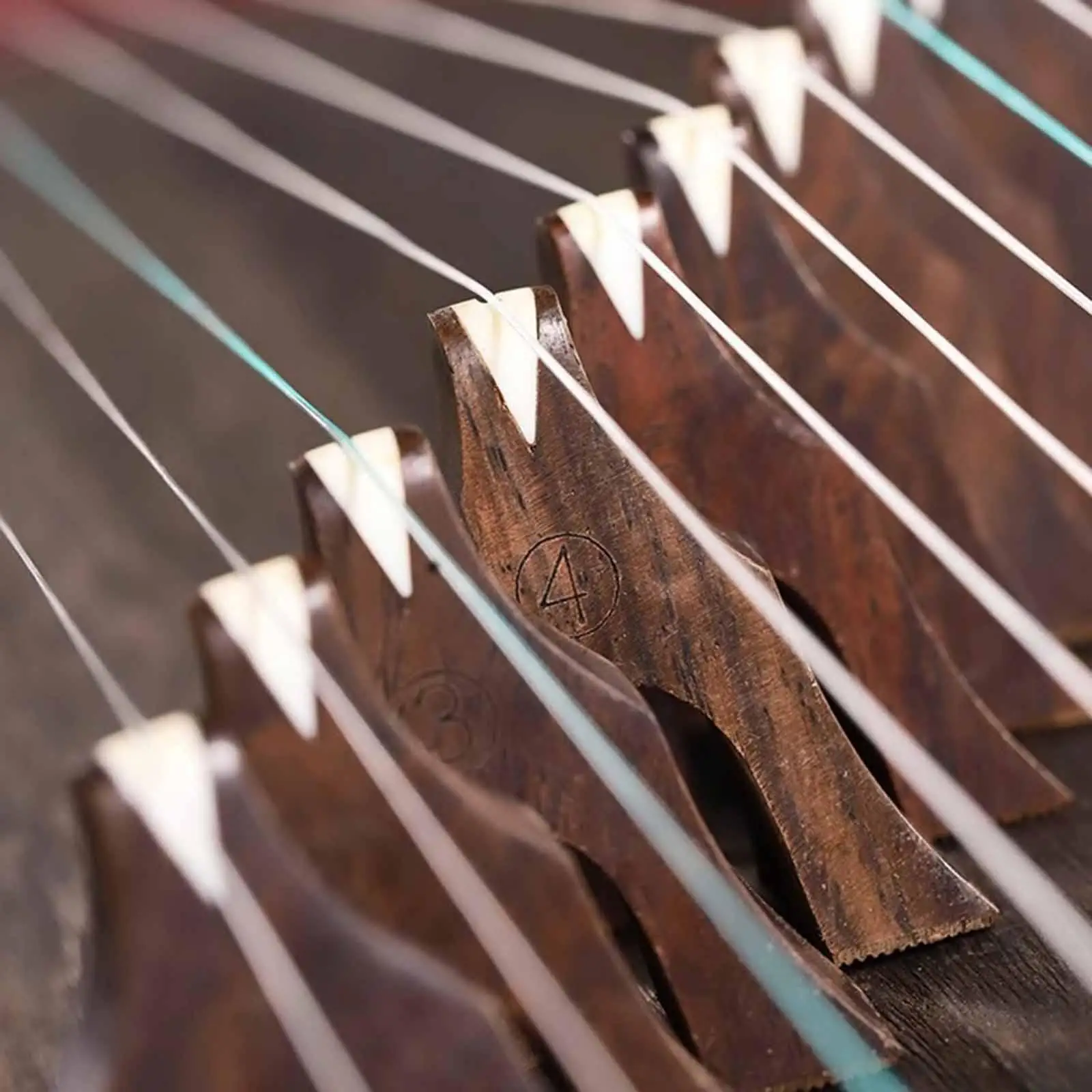 

21Pcs Guzheng Bridges Chinese Zither Accessory Lightweight Installation Accessories Musical Instruments Parts Replacement