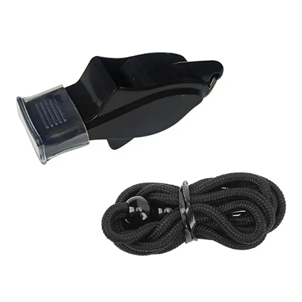 1Pcs Sports Like Big Referee Whistle Plastic Professional Dolphin Whistle Seedless Sound Whistle Outdoor Sport Soccer Basketball