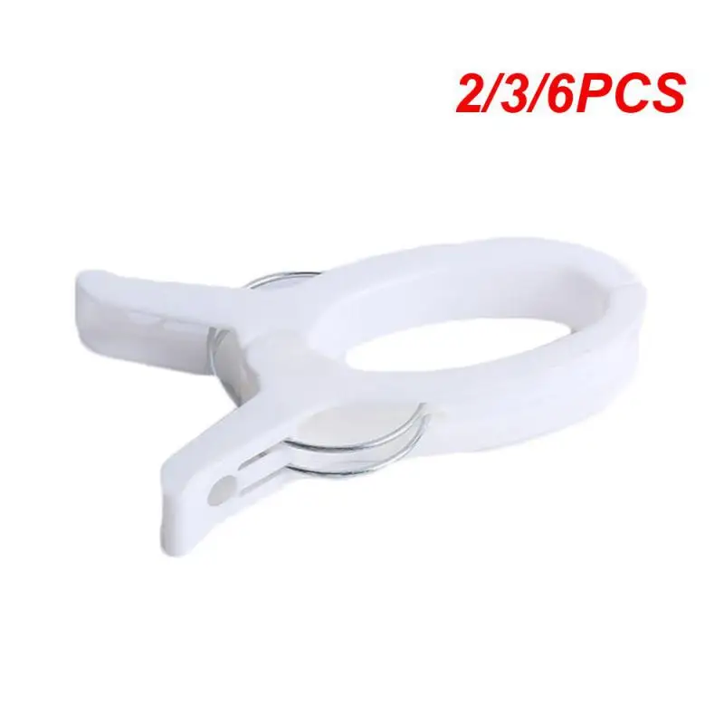 2/3/6PCS Large Bright Colour Plastic Clothes Pegs Outdoor Household Bed Linen And Bath Towel Prevent Falling Clip