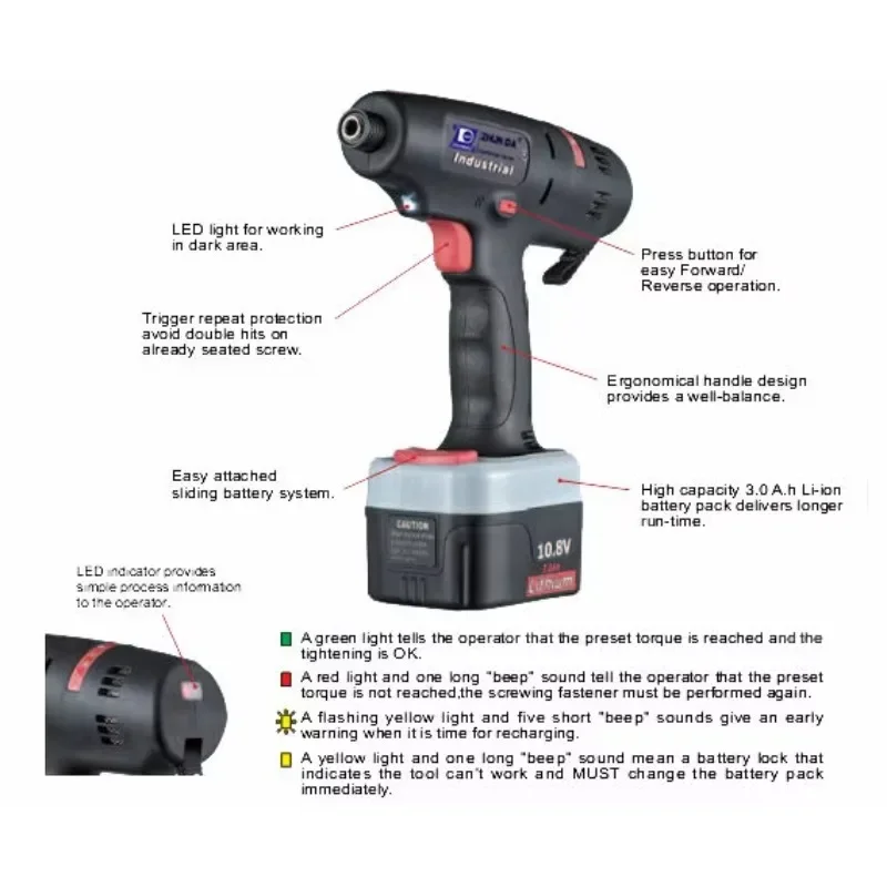 Mini  Screwdriver  Torque Wrench 10.8v Cordless Screwdriver