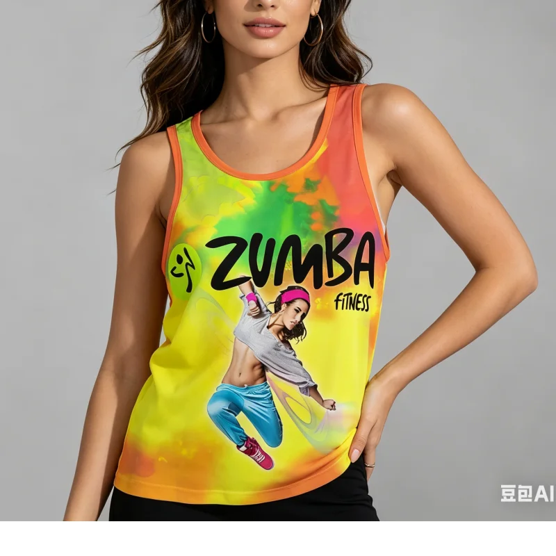 Camisetas y camisetas sin mangas para hombre, camisetas 3D ZUMBA Workout para hombre y mujer, chalecos deportivos informales, camisetas sin mangas para deportes y baile, ropa unisex