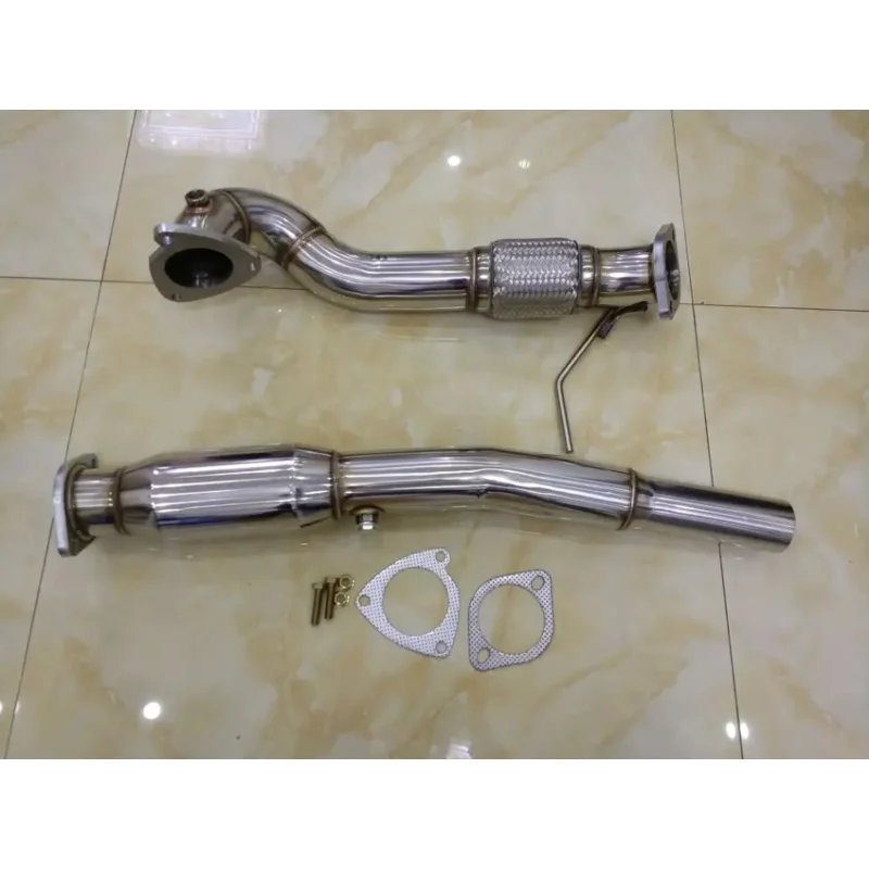 High quality hot seillin 3 downpipe for Seat Leon bat RA R 1.8T A3 S3 quadtro typ 8n S3 Mk1 8L exhaust with 200 cell race cat