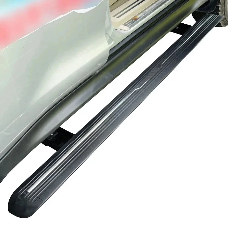 

Hot Selling Heavy Duty Anti-Slip Aluminium Alloy Power Folding Side Steps Exterior Accessories LC150