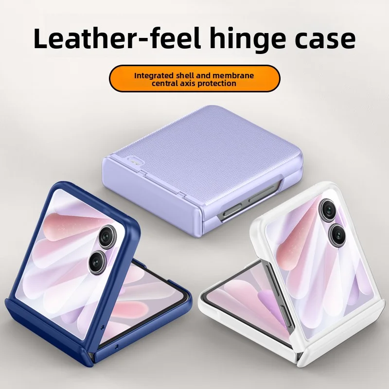 Para honor magic v flip 2 lente proteção de couro hd filme vidro escudo suporte integração dobradiça proteção à prova de choque caso do telefone