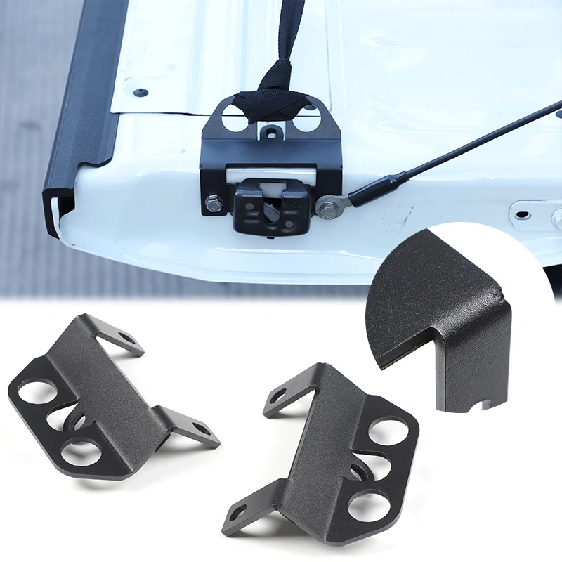 For Nissan Frontier 2022+ Carbon Steel Black Car Tailgate Expansion Anchor Point Fixed Rope Bracket Car Accessories