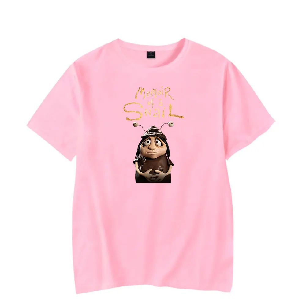 مذكرات الحلزون تي شيرت ميرش للجنسين الهيب هوب قصيرة الأكمام تي شيرت ملابس الشارع