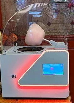 Small intelligent electric commercial automatic cotton candy machine