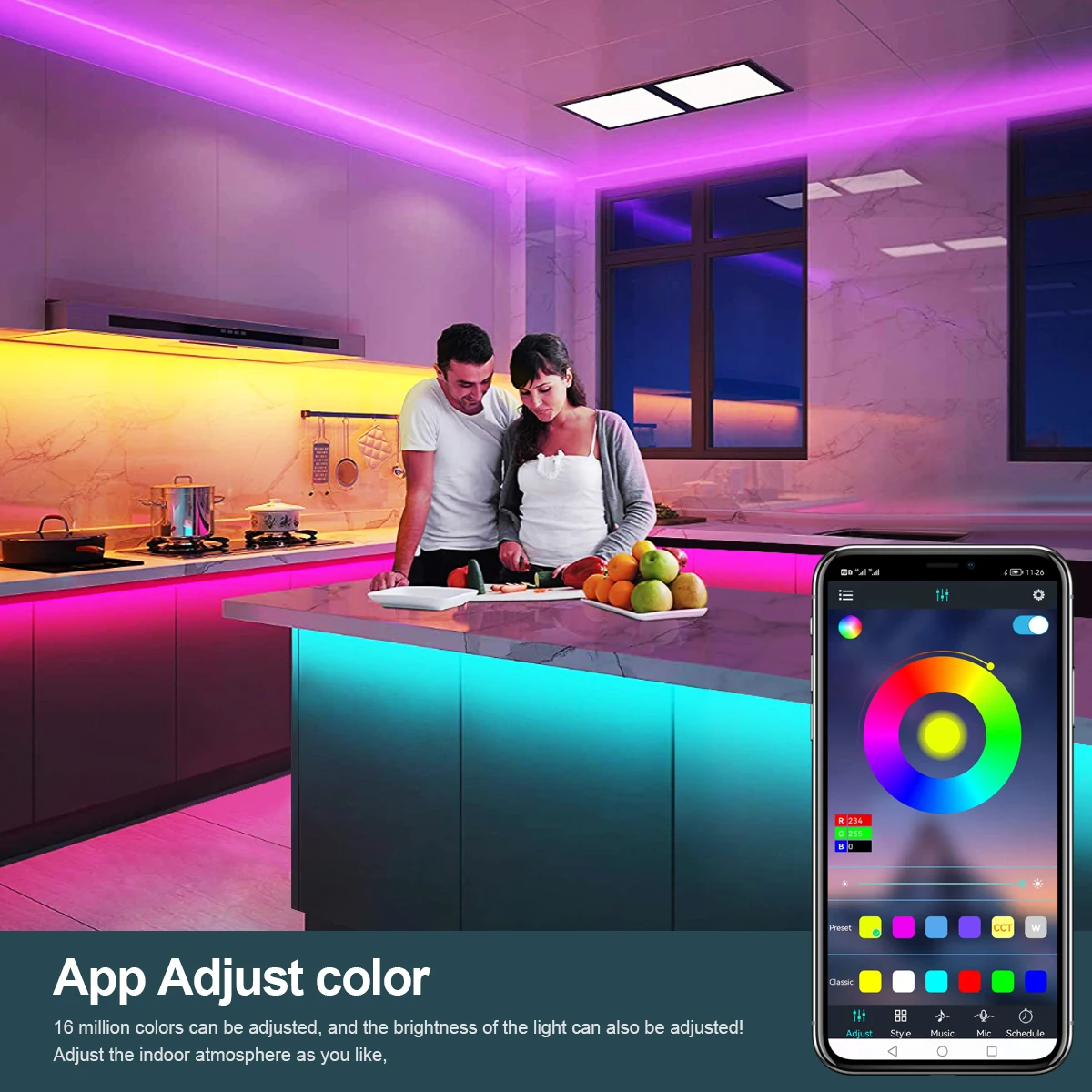 DC12V-24V 4 pin RGB Controller Music Bluetooth LED Controller With Bluetooth APP and IR Remote control For 4 Pin RGB LED strip