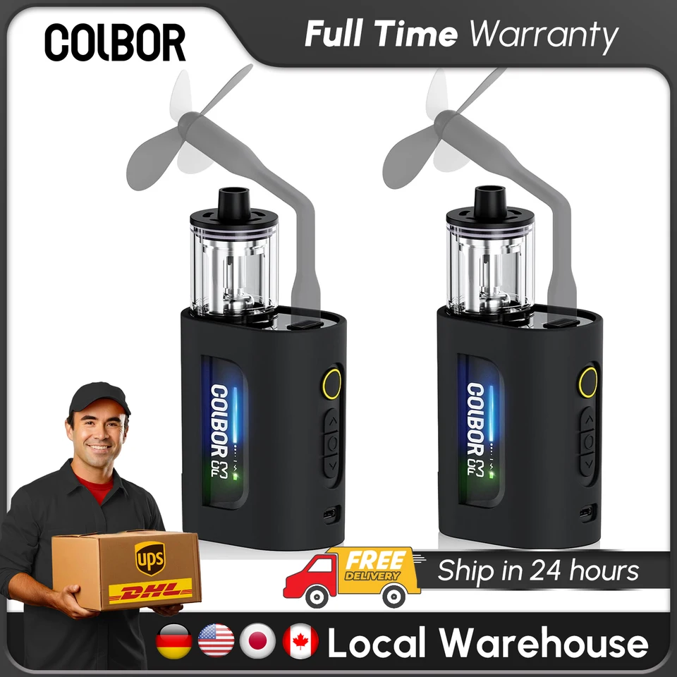 COLBOR CF3 ミニフォグマシン リモコン付き ポータブルスモークマシン