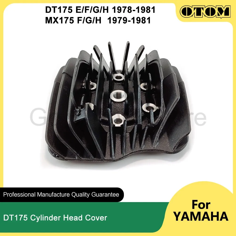 

OTOM For YAMAHA DT175 E/F/G/H 1978-1981 MX175 F/G/H 1979-1981 Motorcycle Cylinder Head Cover Guard 2A7-11111-00-00 Engine Parts