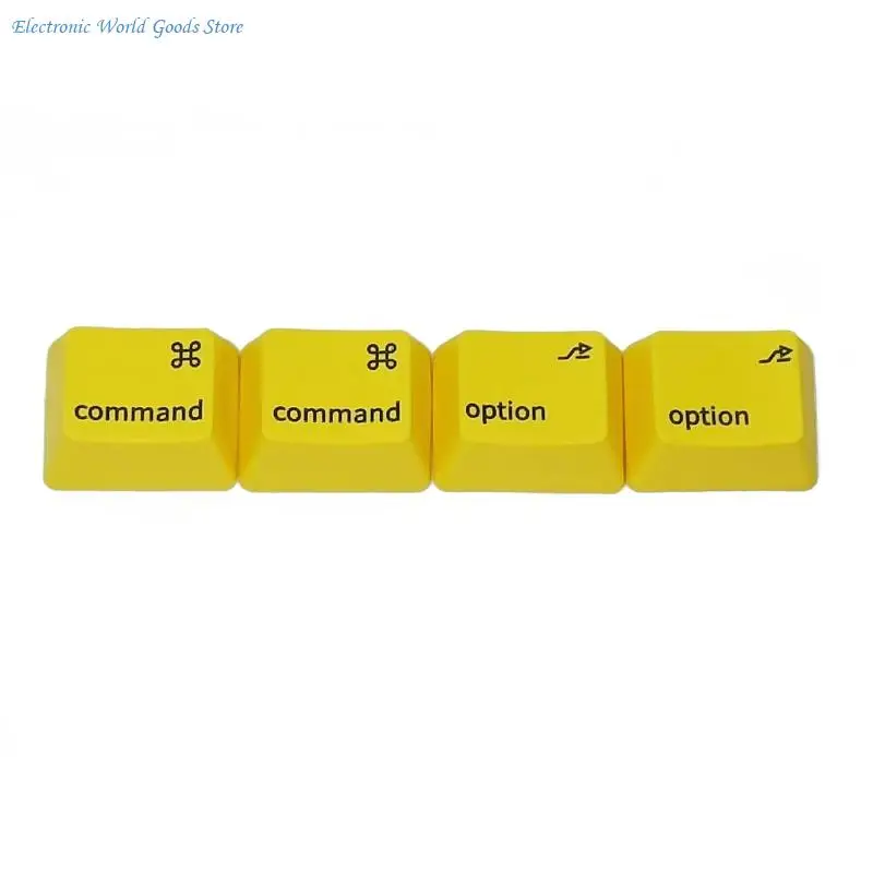 A3PD OEM Keycap 4PCS For Mechanical Keyboard Cherry MX Switch For MacOS Keycaps