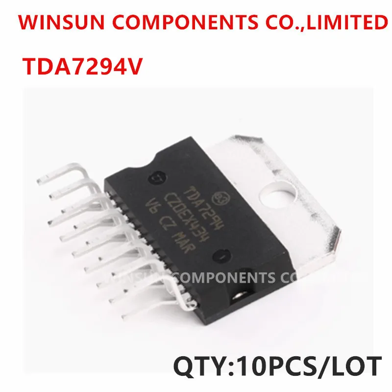 (10piece)100% New Imported Original TDA7294V TDA7294 ZIP-15 Linear Audio Aamplifier Chip